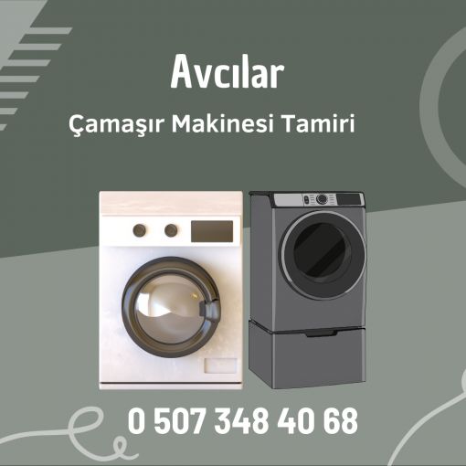  Avcılar Çamaşır Makinesi Tamiri