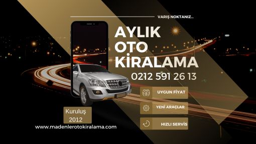  Aylık oto kiralama istanbul