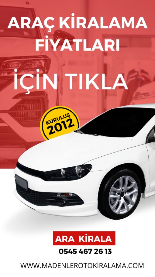  Araç Kiralama Fiyatları Rental Car İstanbul